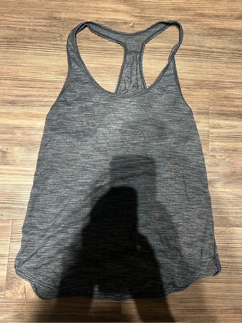 lululemon athletica Gray Racerback Tank